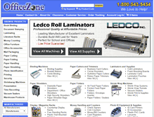 Tablet Screenshot of officezone.com